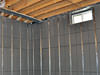 Installation of basement wall insulation in Hyattsville, Silver Spring, Baltimore